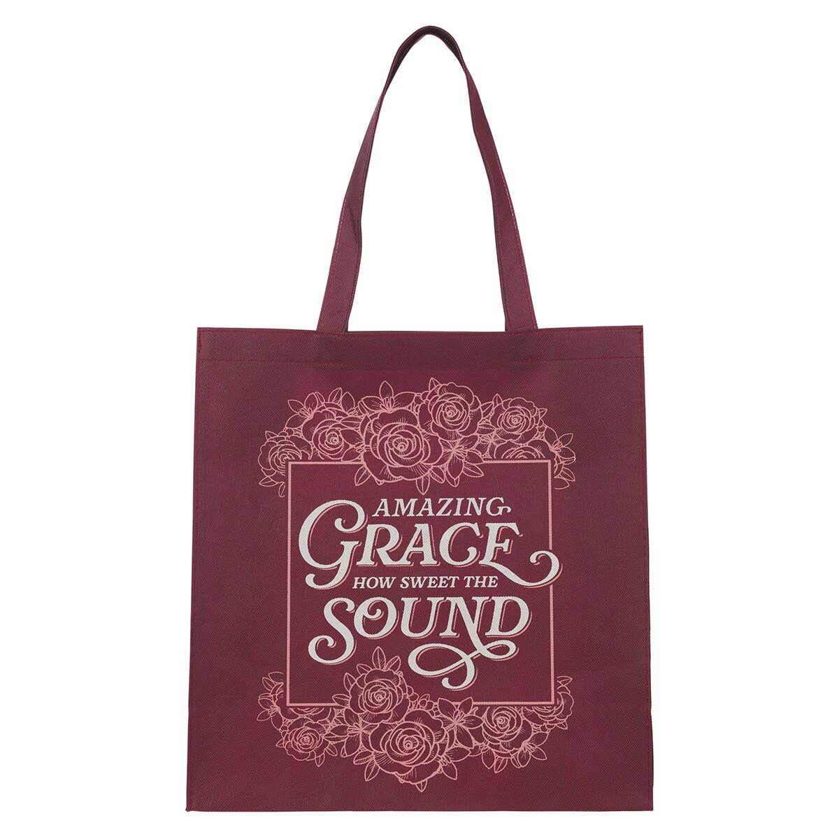 Tote Burgundy Amazing Grace