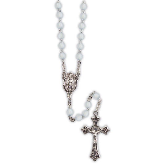  Blue Beaded Rosary
