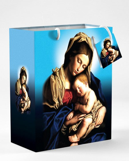 Small Mother and Child Gift Bag w/ Gift Tissue
