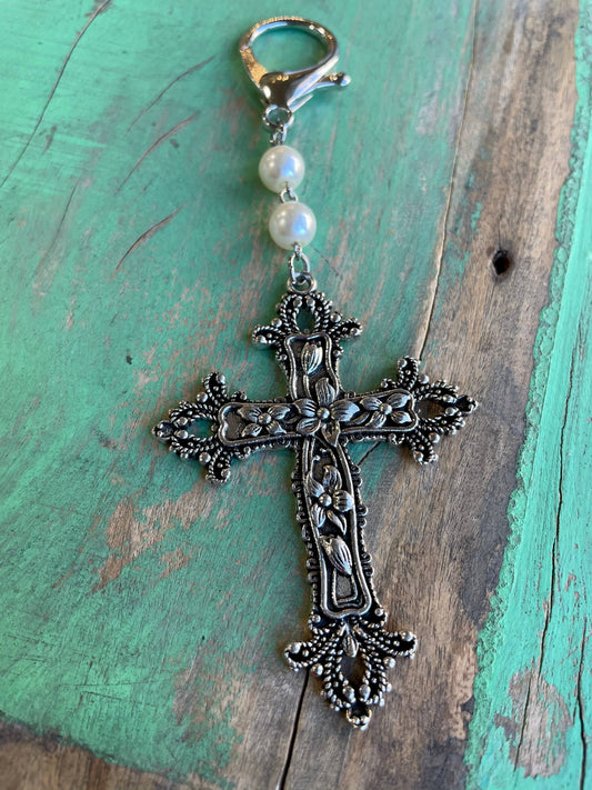Cross Purse Blessing Charm