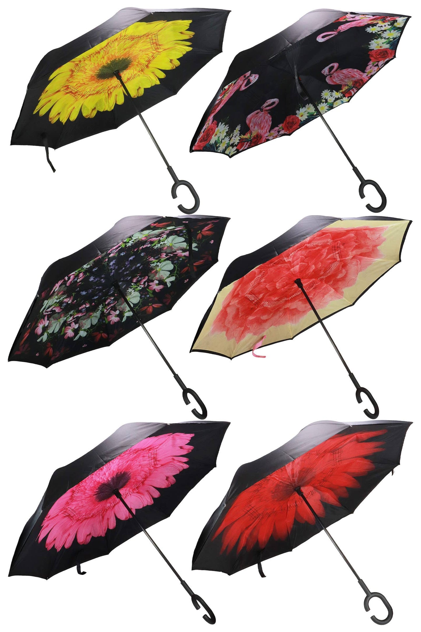 Umbrella- reverse open inverted