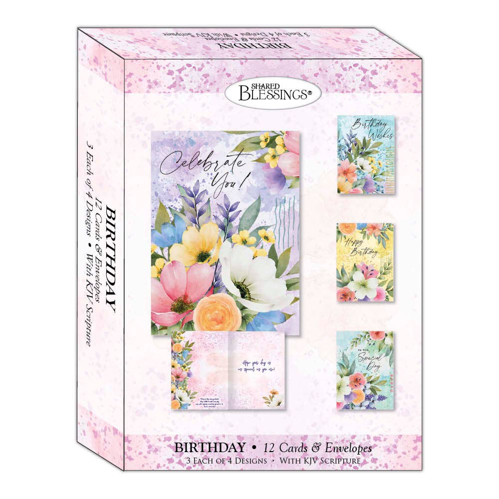 Garden Breeze Birthday Cards