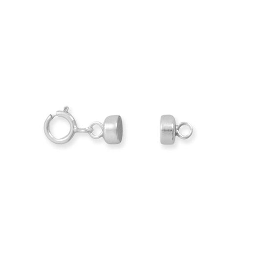 Silver Magnetic Converter Clasp for Necklace/Bracelet/Anklet