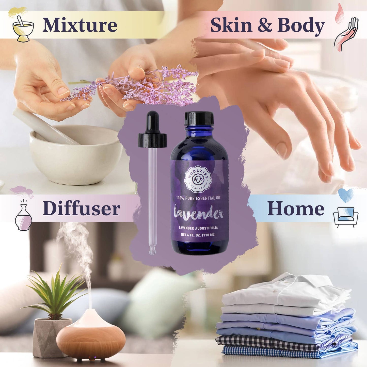 Lavender Essential Oil: 10 ML