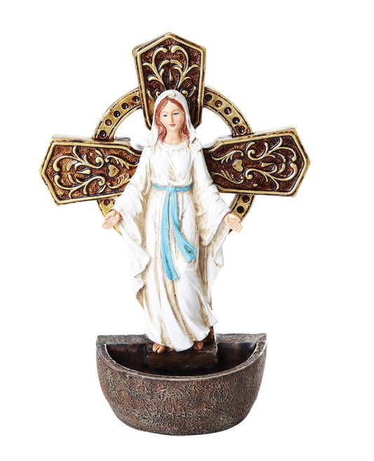 Our Lady of Grace Holy Water Font