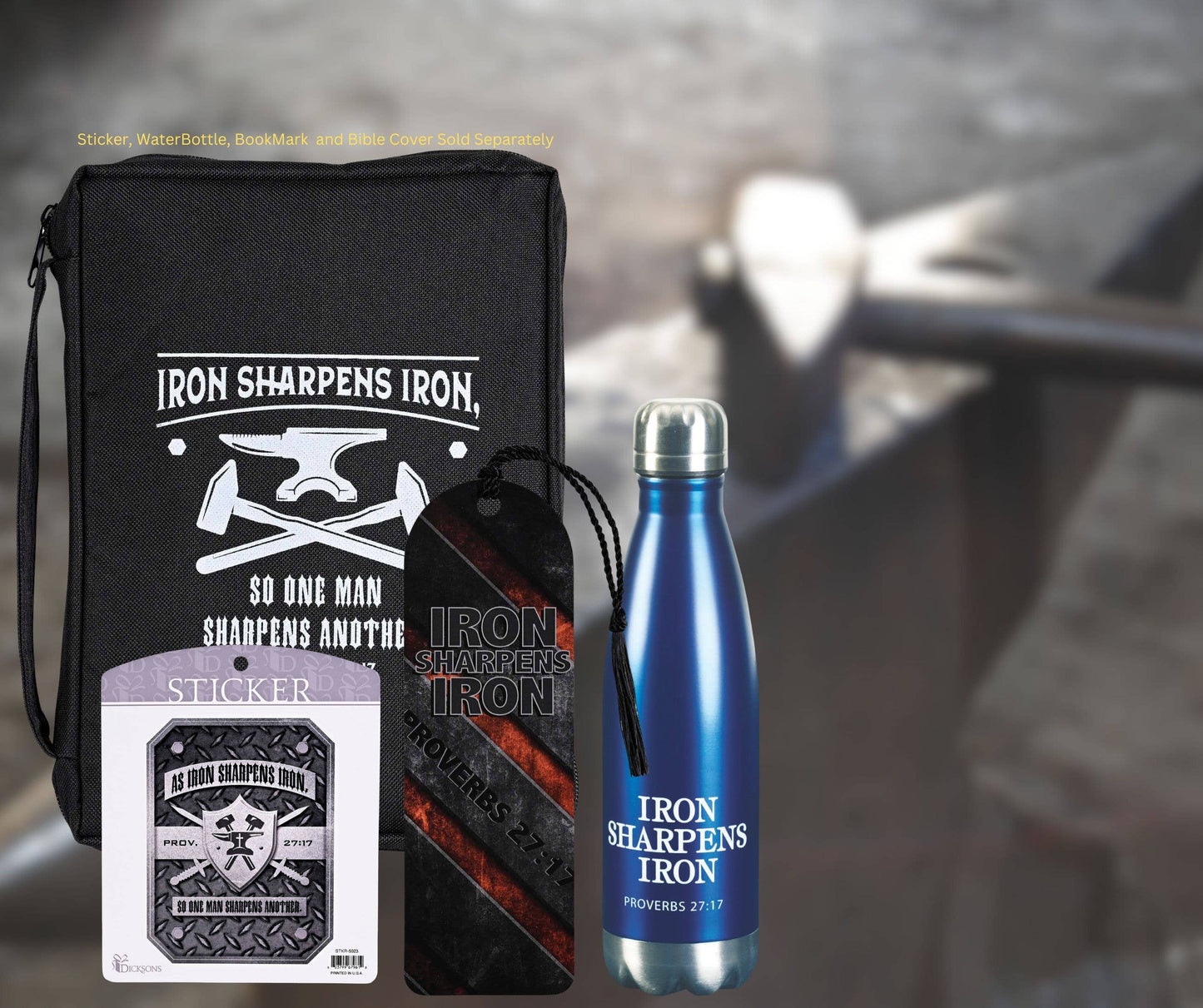 Tassel Bookmark Iron Sharpens Iron