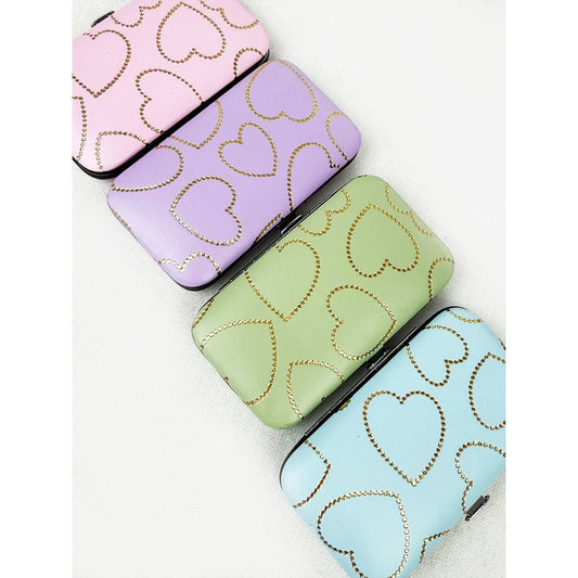 Heart Personal Mani and Pedi Kit care tools : Mixed Color
