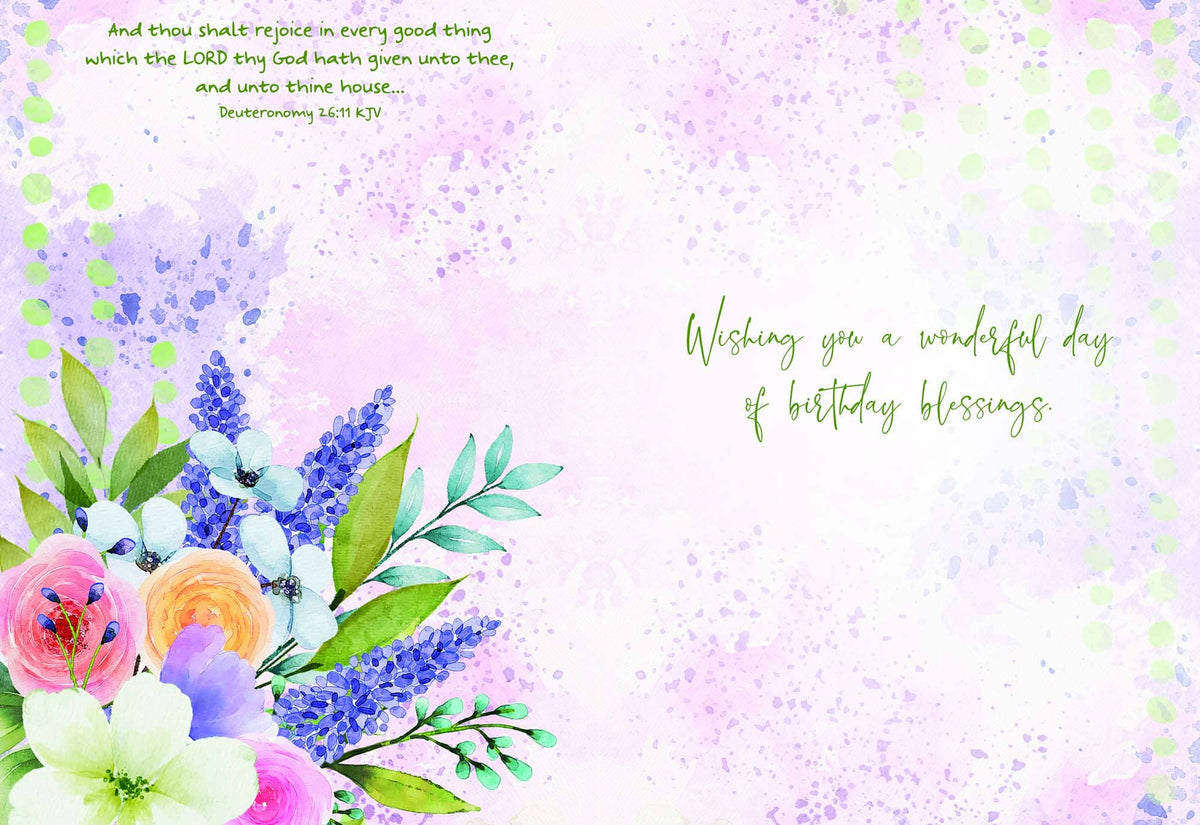 Garden Breeze Birthday Cards