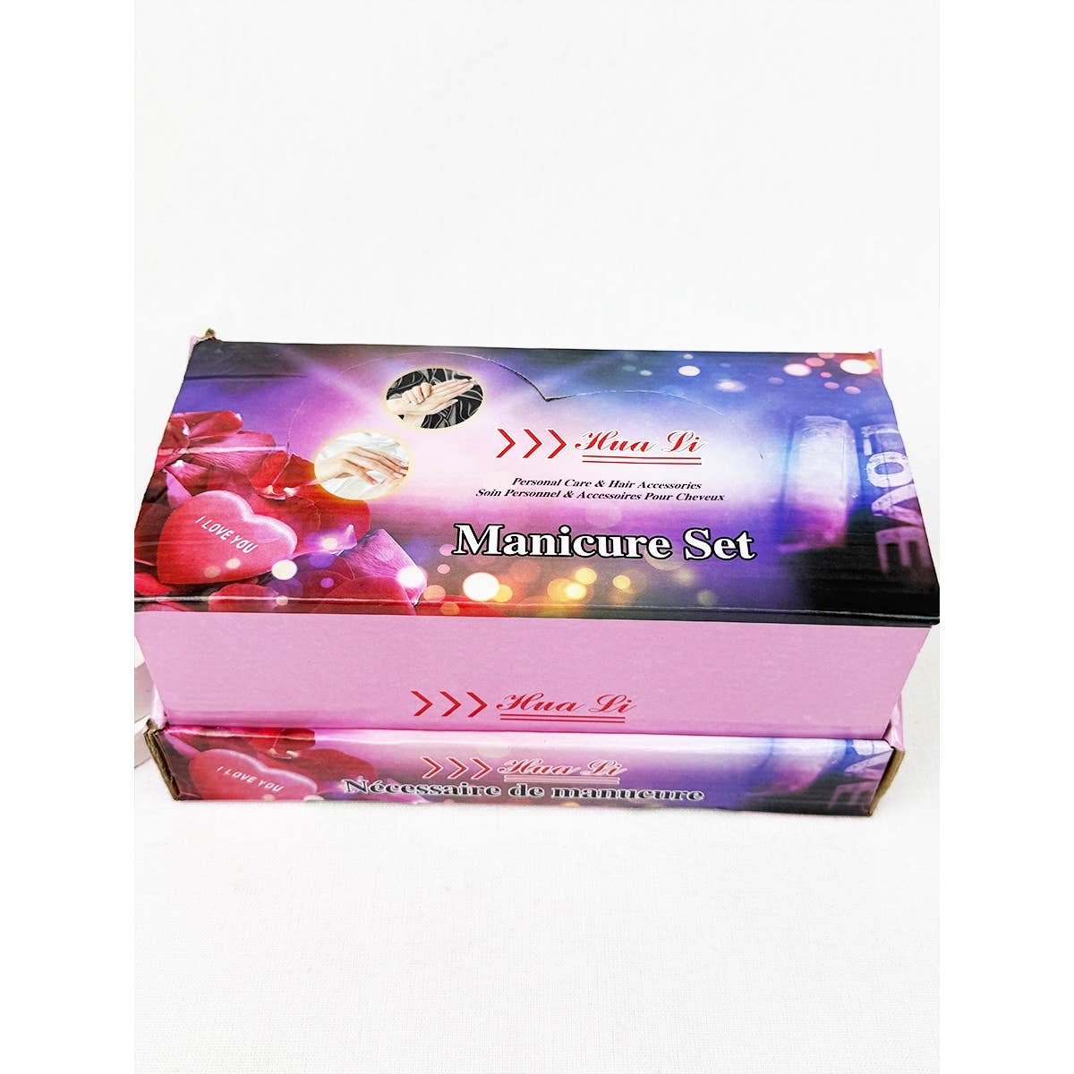 Heart Personal Mani and Pedi Kit care tools : Mixed Color