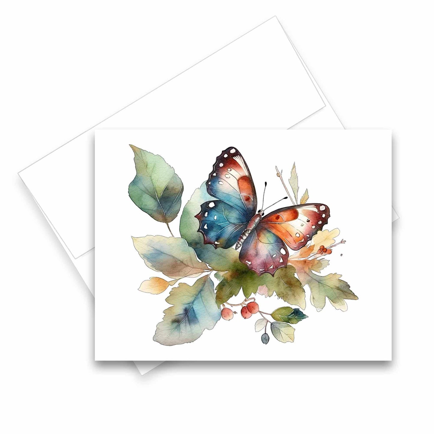 Greeting Cards- Assorted Butterfly 6pk