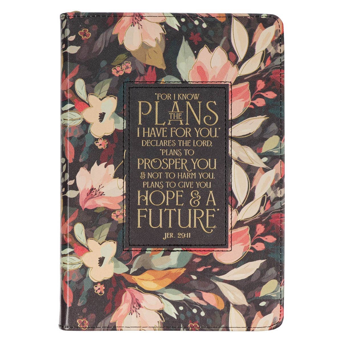 Journal Zip Black Hope & A Future Jer. 29:11