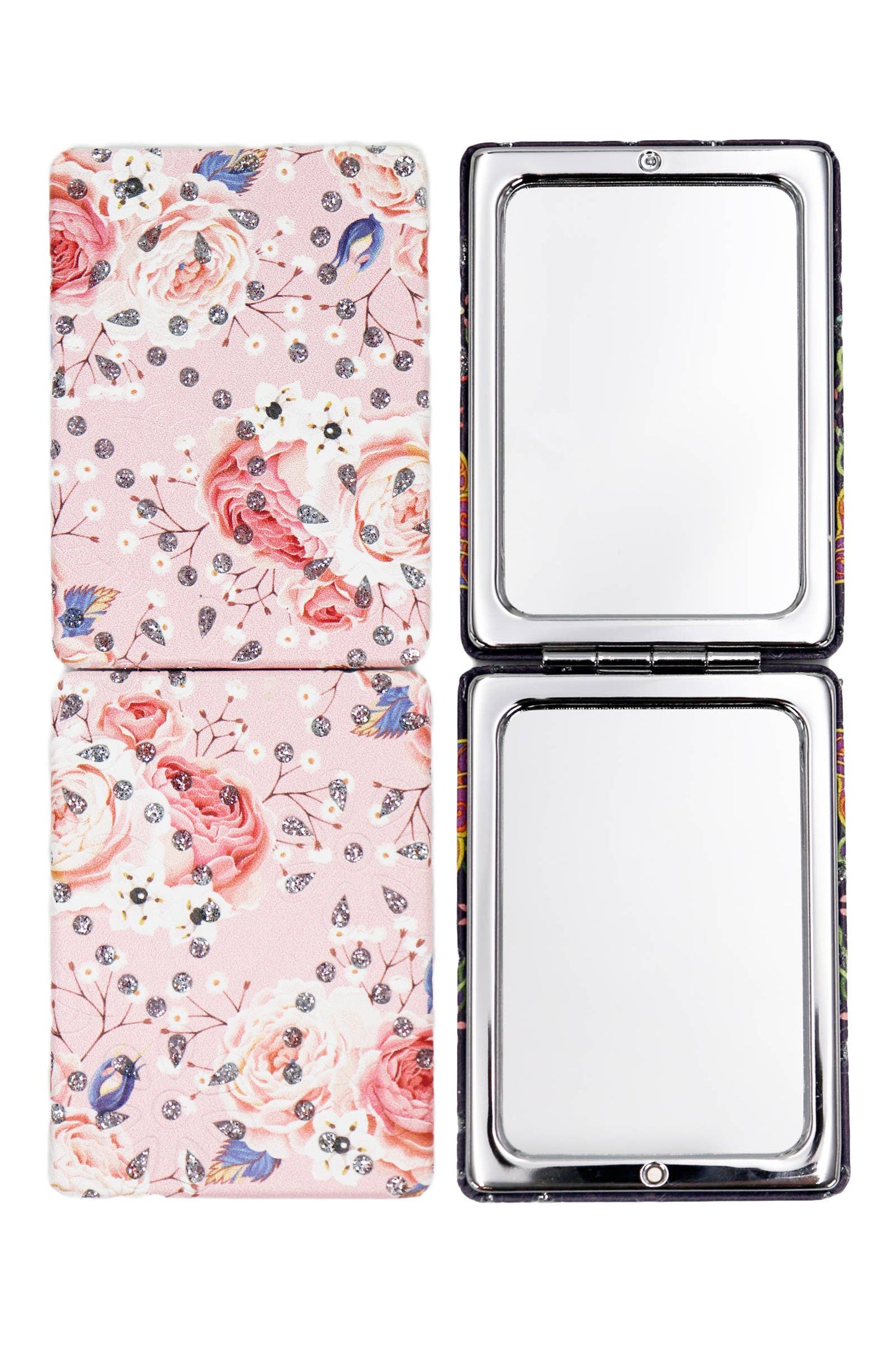 Cosmetic Mirror- Flower Garden