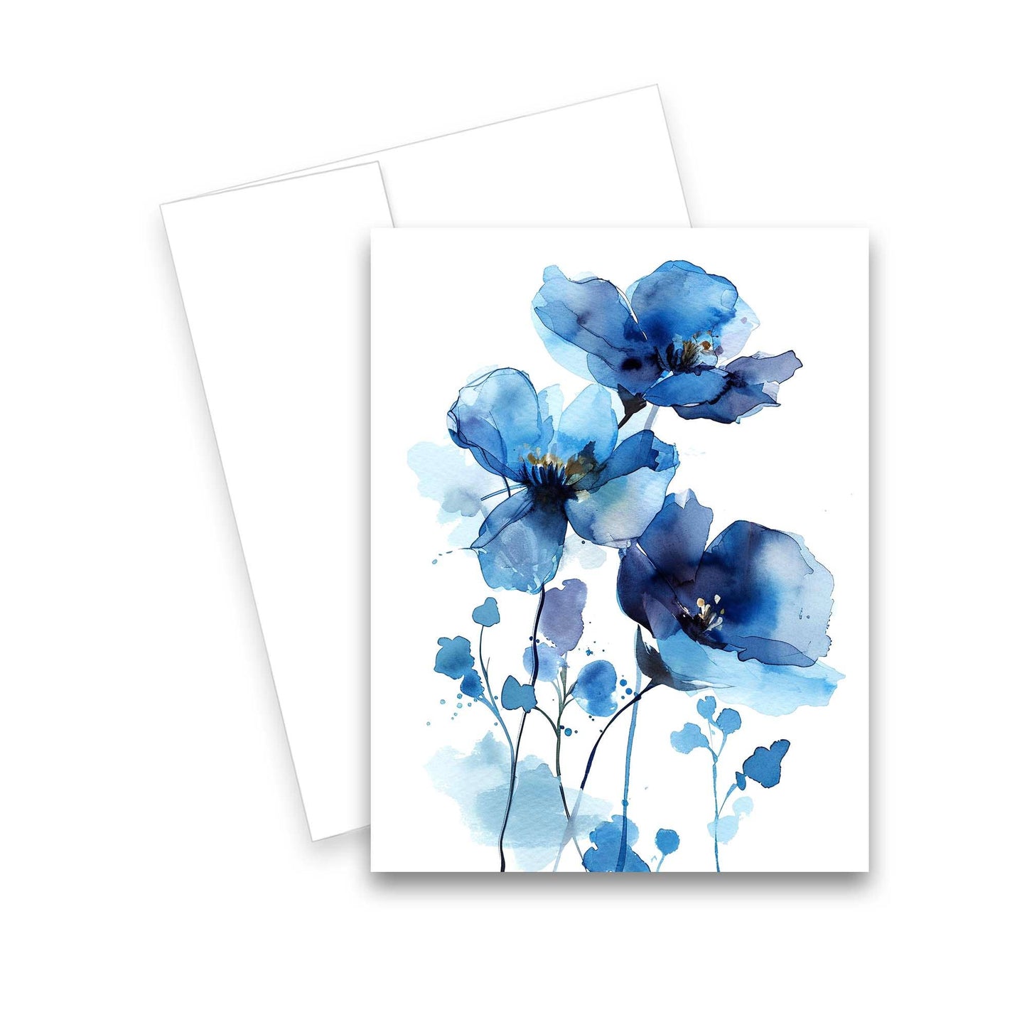 Greeting Cards- Assorted Watercolor Wildflower 6pk