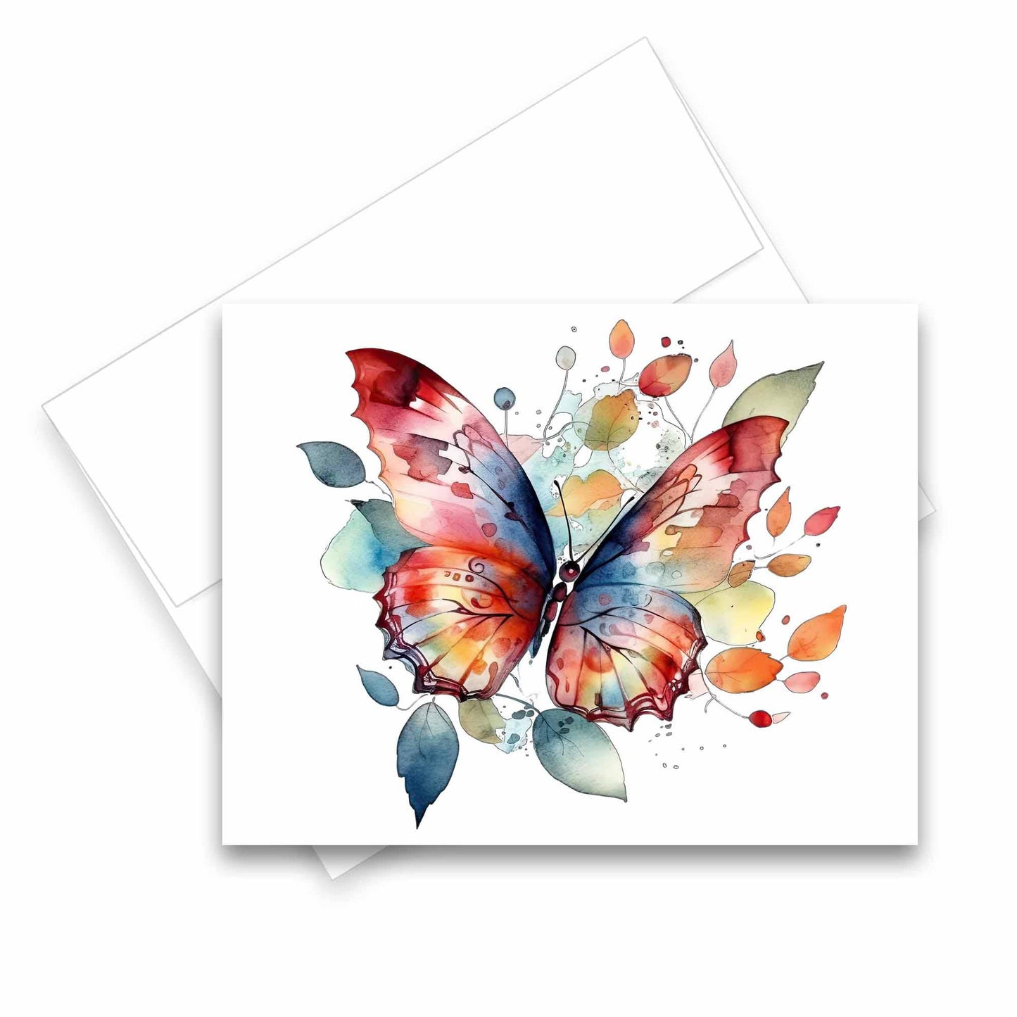 Greeting Cards- Assorted Butterfly 6pk
