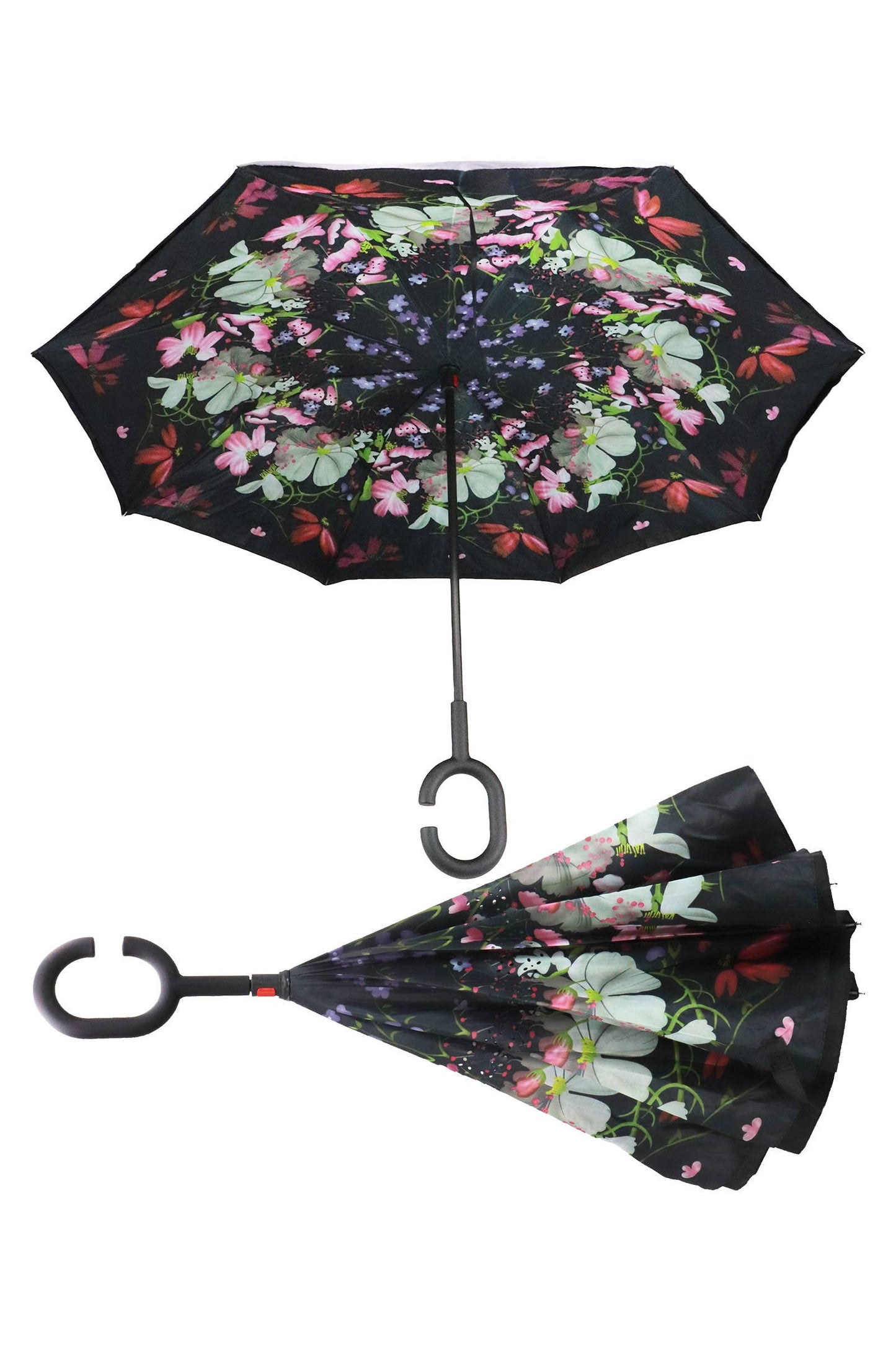 Umbrella- reverse open inverted