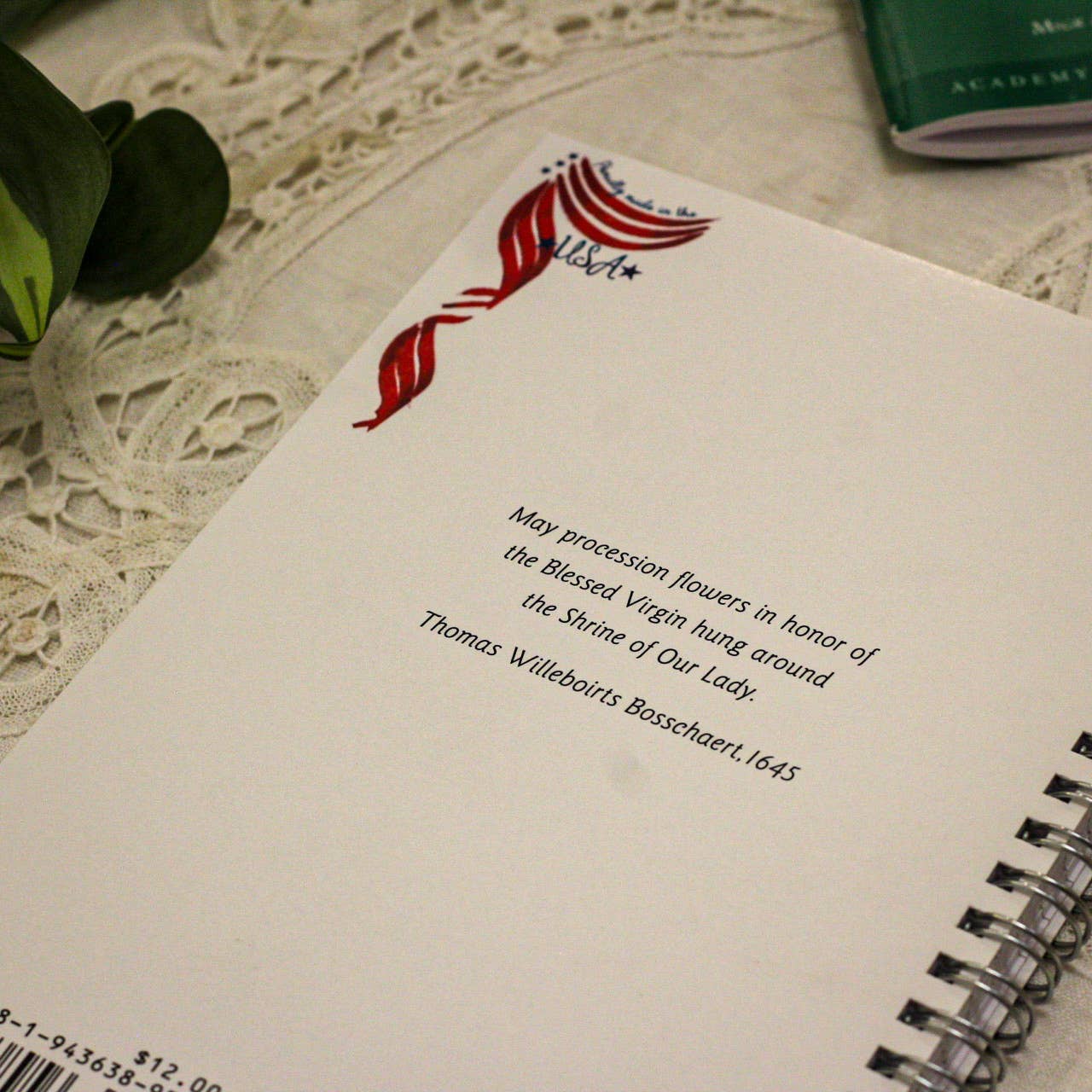 Journal- Garland of Marian Flowers