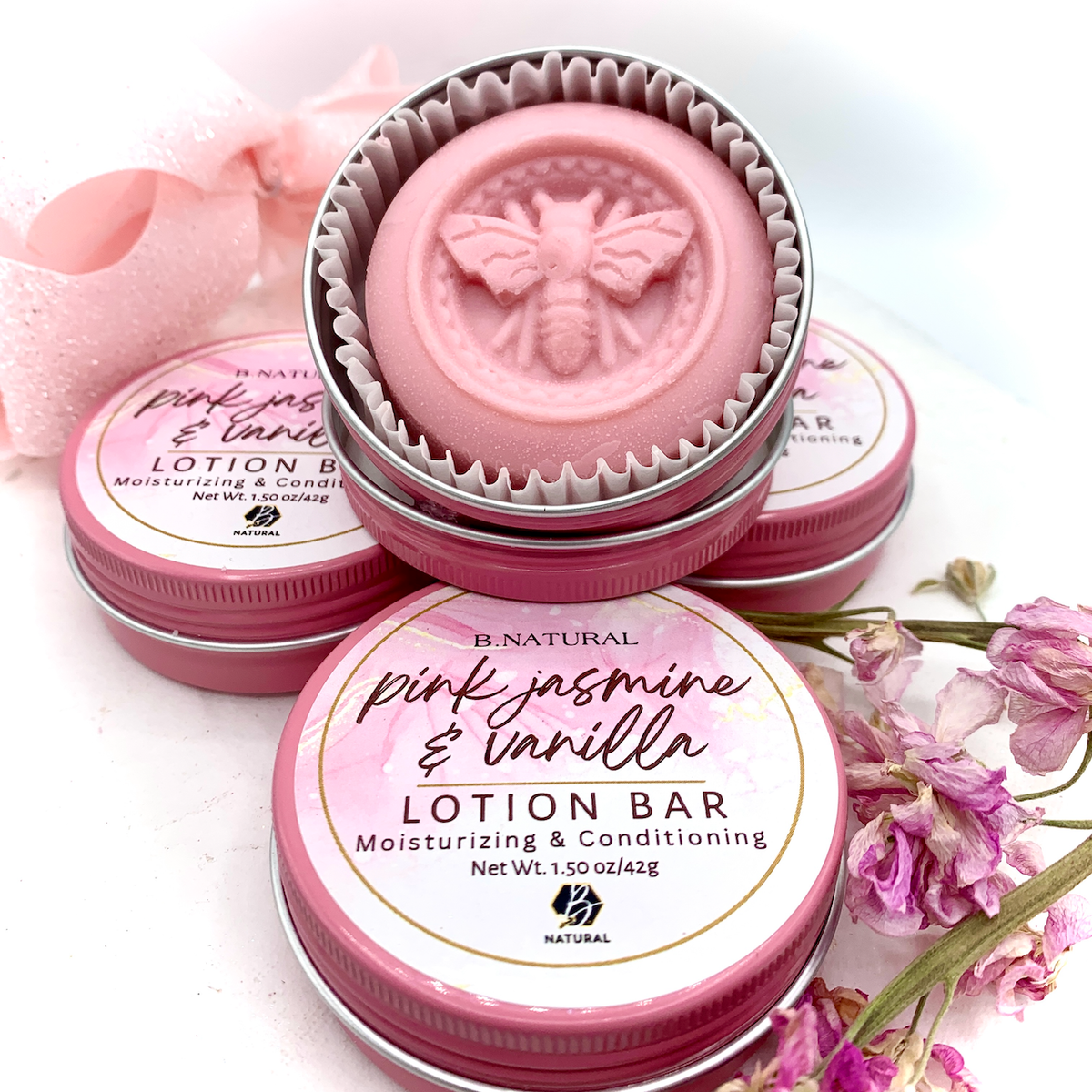 Pink Jasmine & Vanilla | Lotion Bar