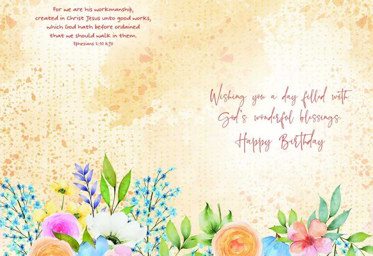 Garden Breeze Birthday Cards