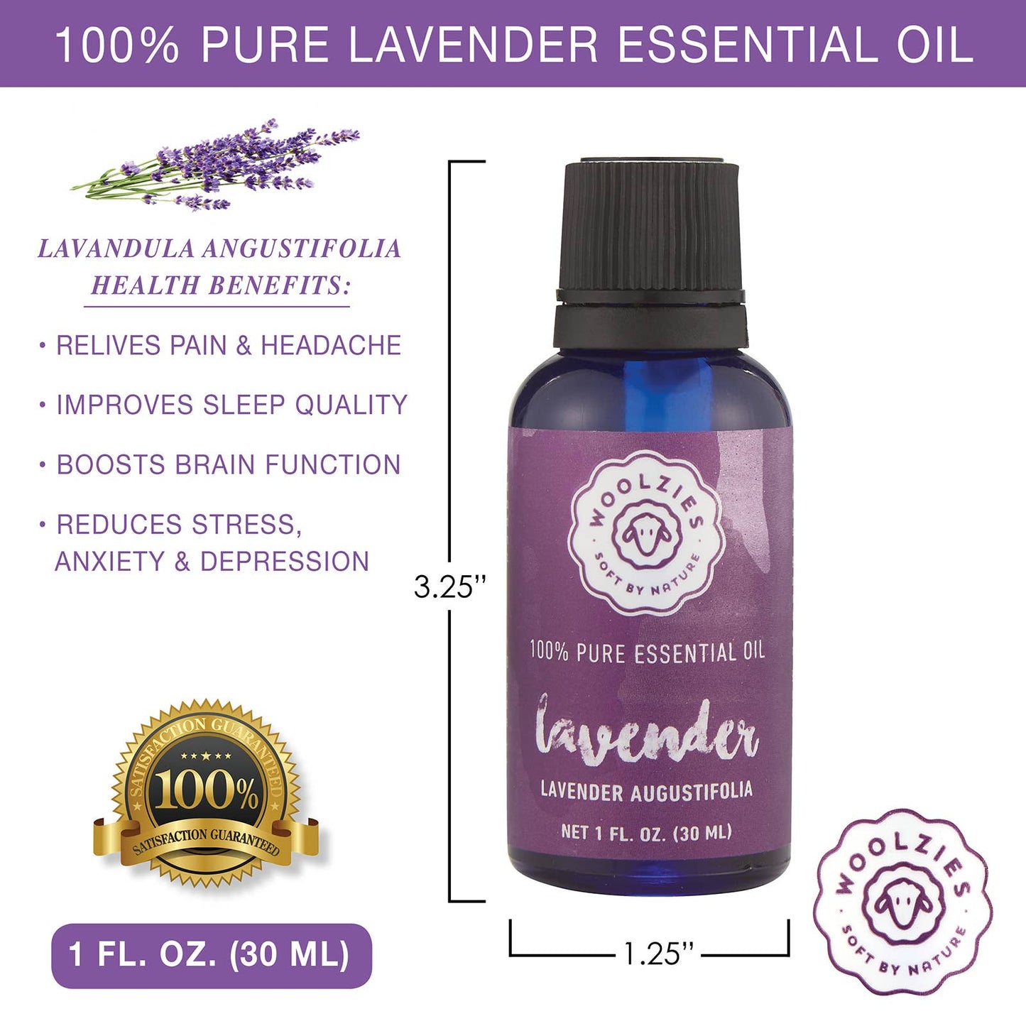 Lavender Essential Oil: 10 ML