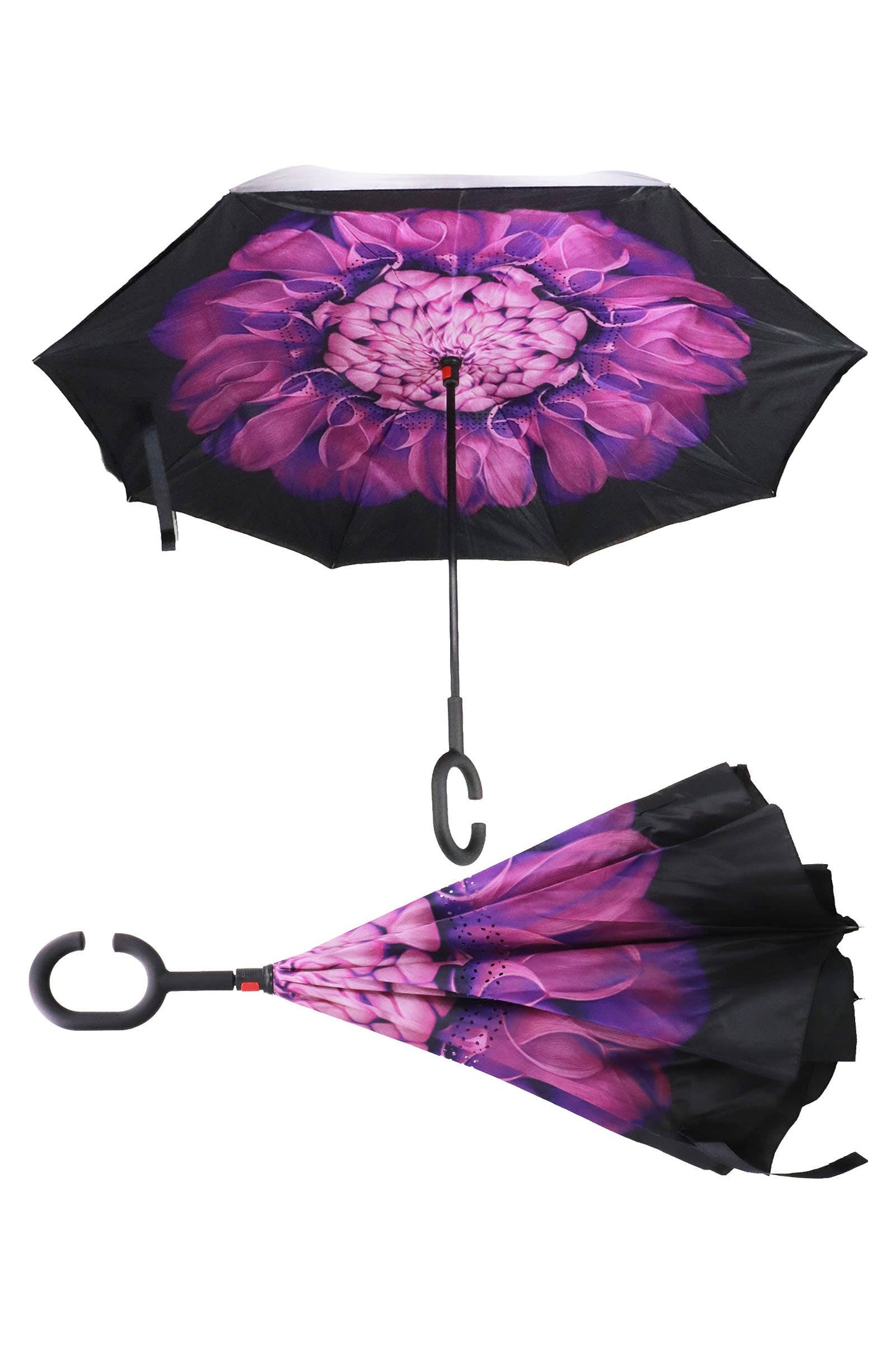 Umbrella- reverse open inverted
