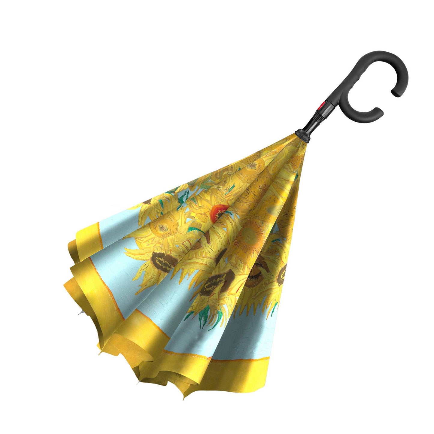 Umbrella Inverted- Van Gogh Sunflowers