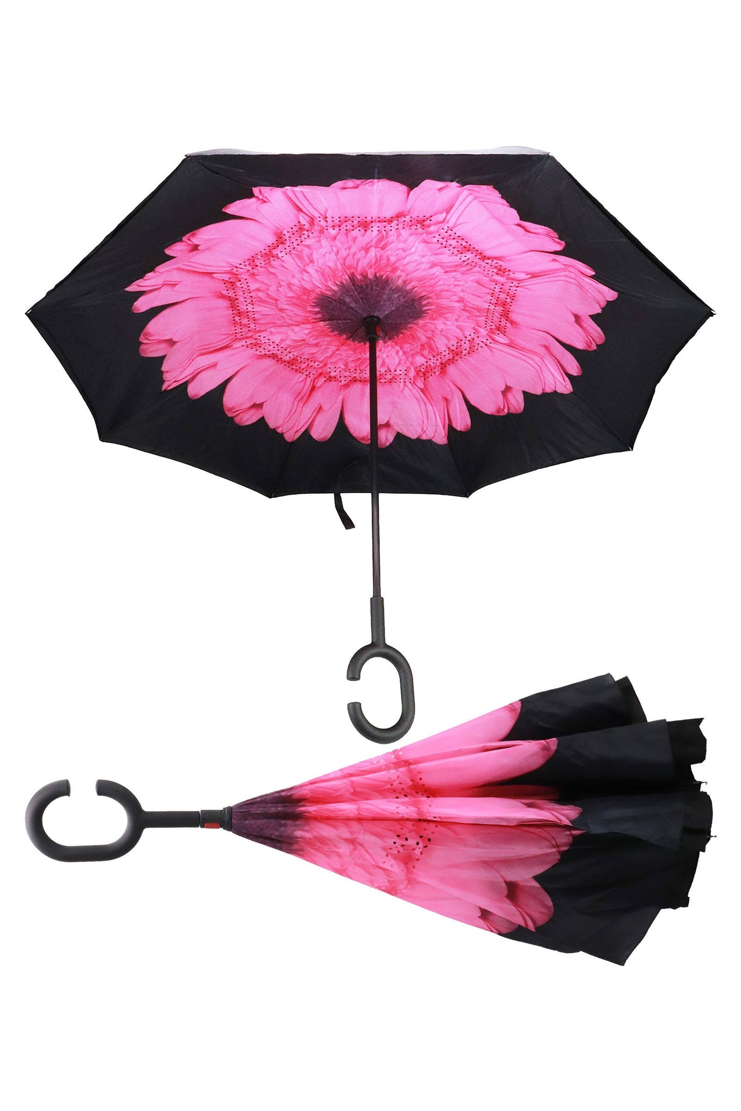 Umbrella- reverse open inverted