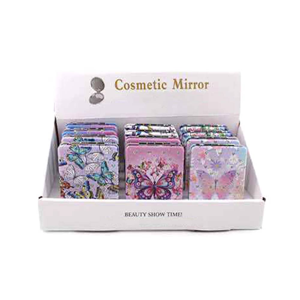 Butterfly Prints Cosmetic Mirrors