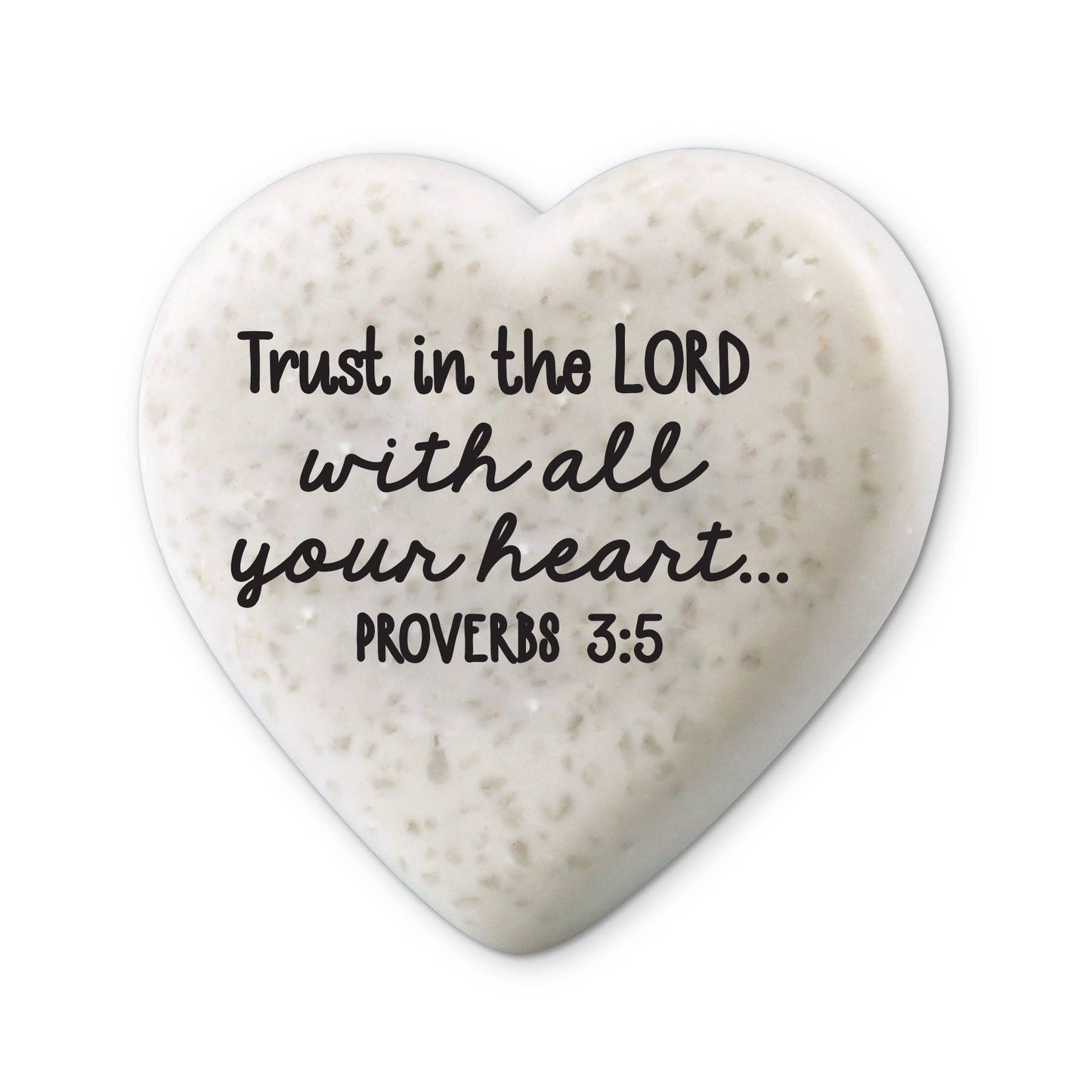 Trust in the Lord- Heart Stone