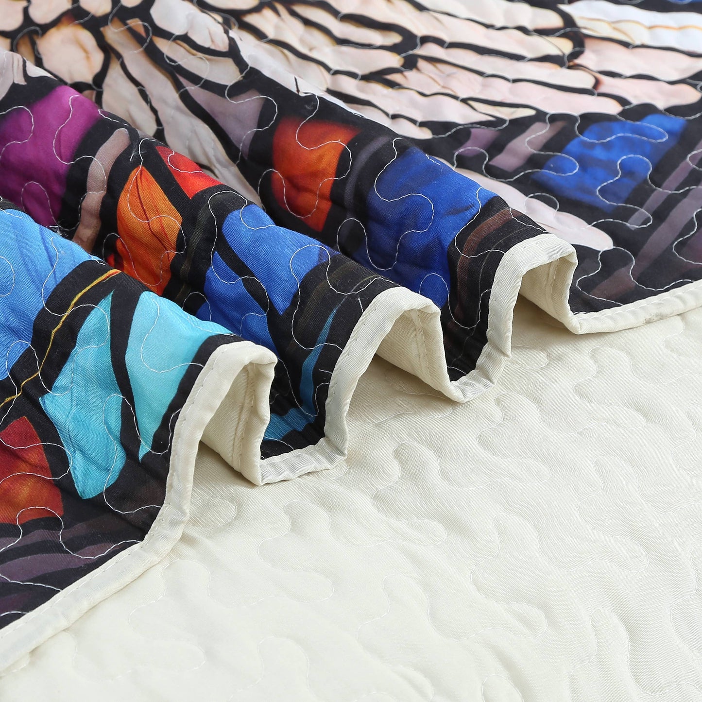 "Angelic Light" Inspirational Quilted Throw