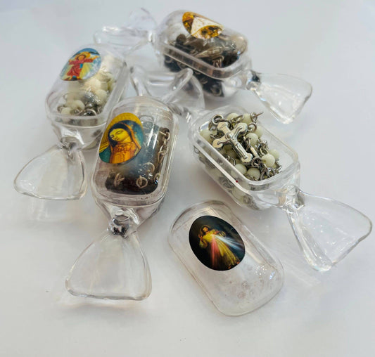 Candy Wrapper Rosary
