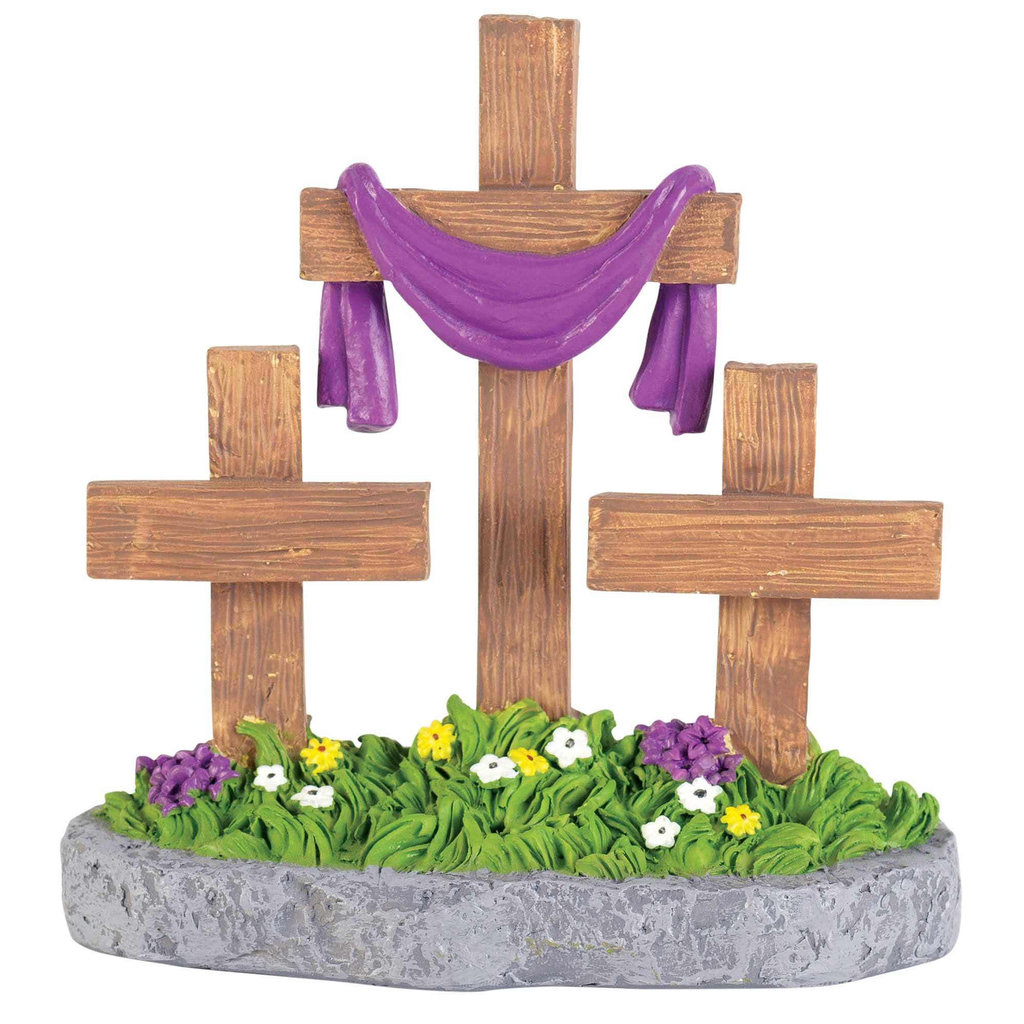3 CROSS TABLETOP FIGURINE RESIN – Jeni's Gifts