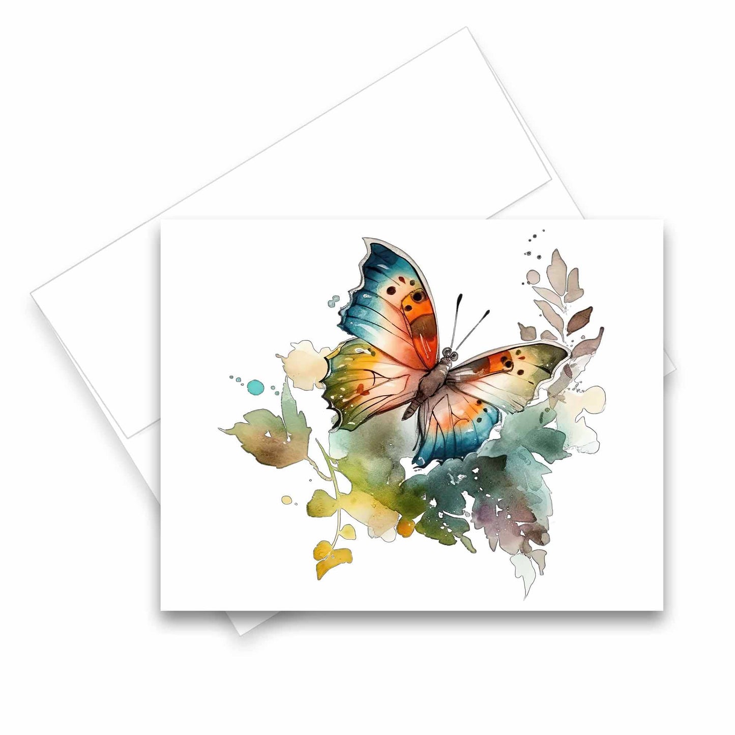Greeting Cards- Assorted Butterfly 6pk