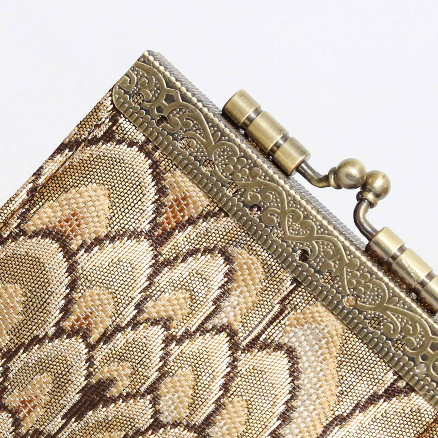 Small Feather Brocade, Card Holders with RFID Protection