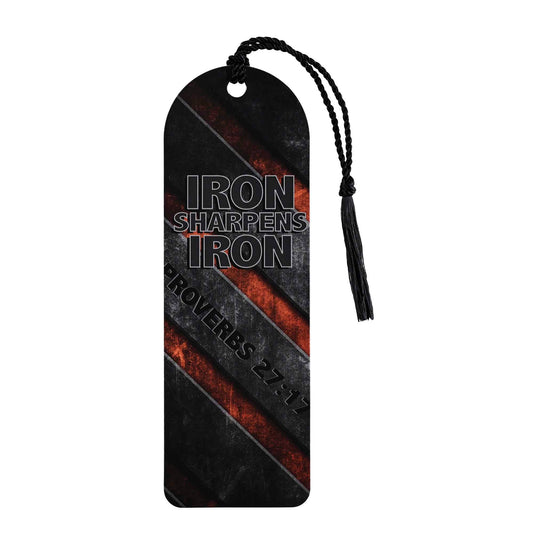 Tassel Bookmark Iron Sharpens Iron