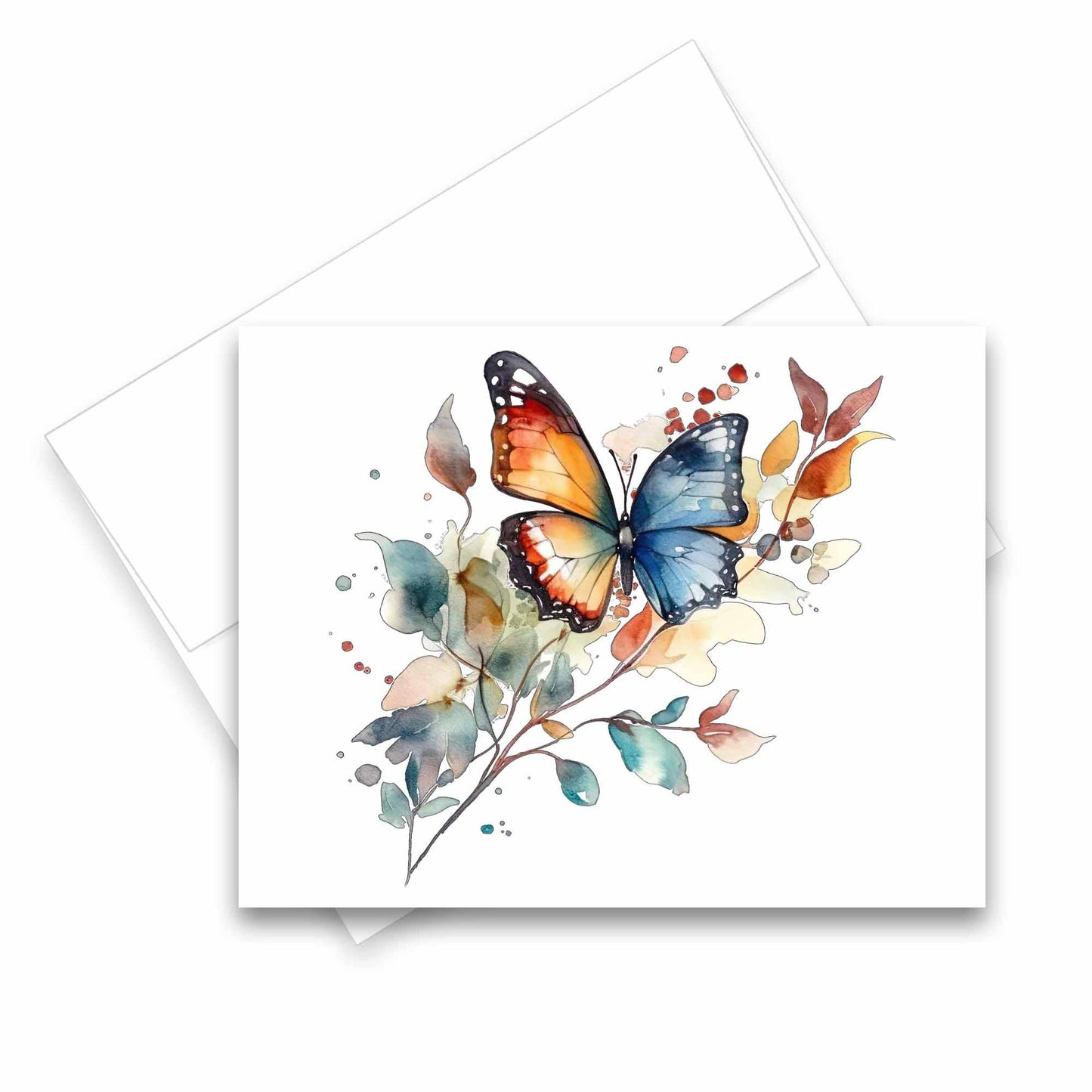 Greeting Cards- Assorted Butterfly 6pk