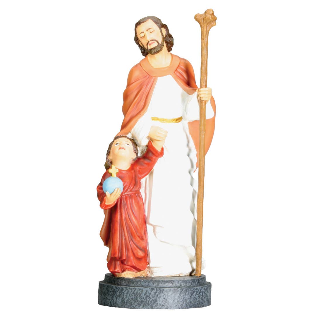 Joseph and Jesus Statue
