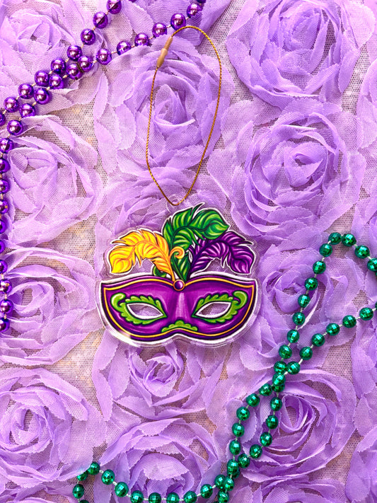 Mardi Gras Mask Ornament