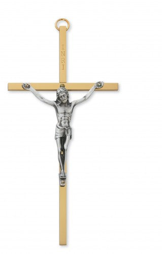 6” Crucifix Sterling Silver