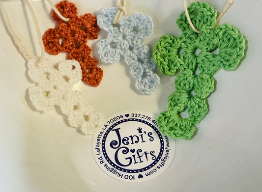 Cross Crochet Bookmark