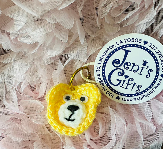 Crochet Bear Keyring