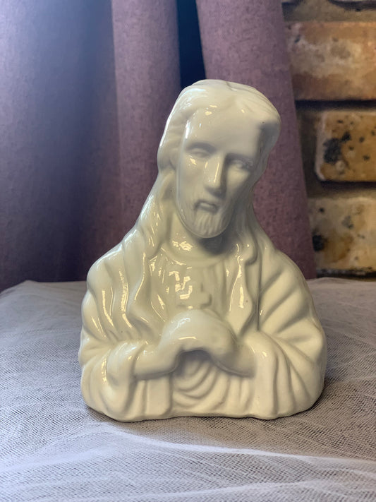 Jesus ceramic bust