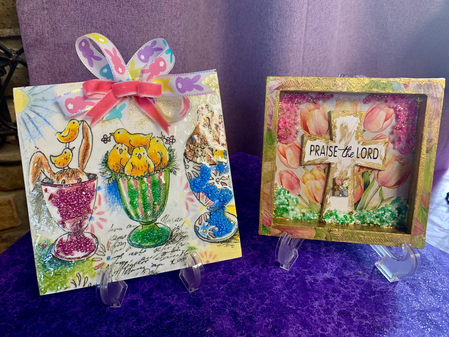 Easter plaques