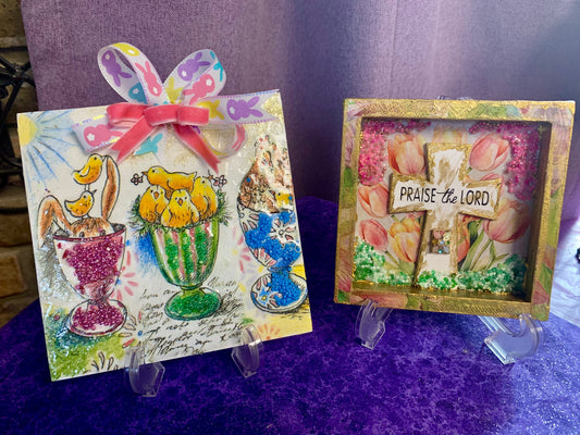 Easter plaques