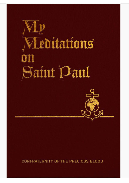 My Meditation on St Paul mini leatherette
