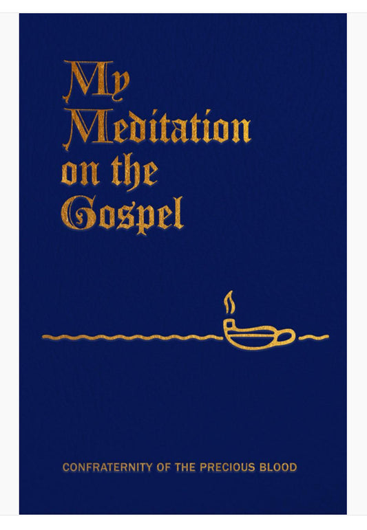My Meditation on the Gospel mini leatherette