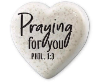 Praying for You- Heart Stone