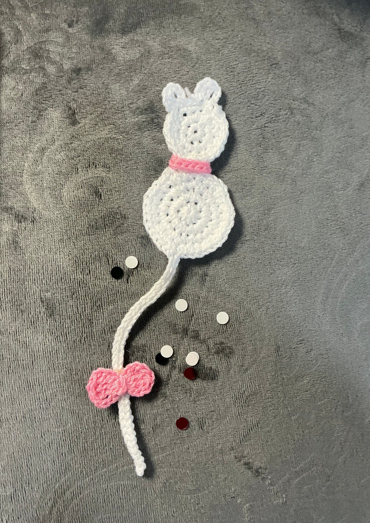 Kitten bookmark Crocheted by Toot