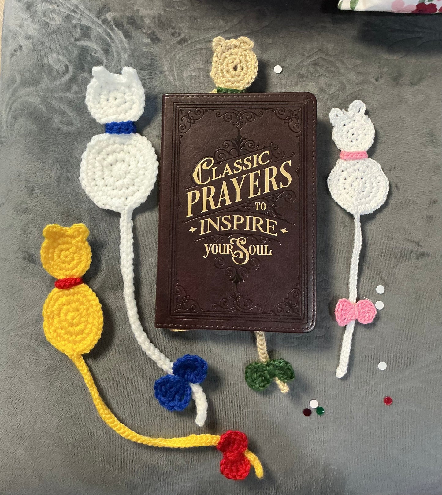 Kitten bookmark Crocheted by Toot