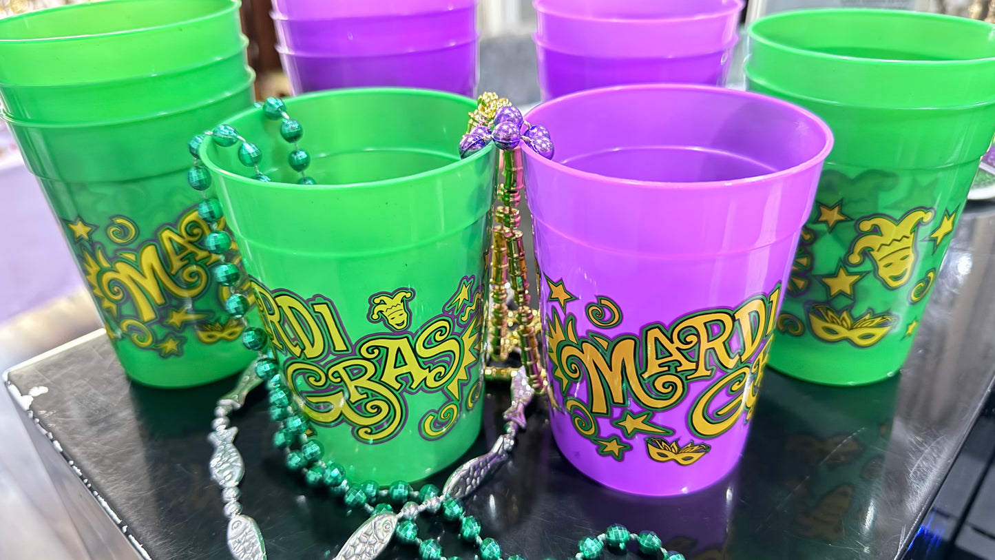 Mardi Gras cup