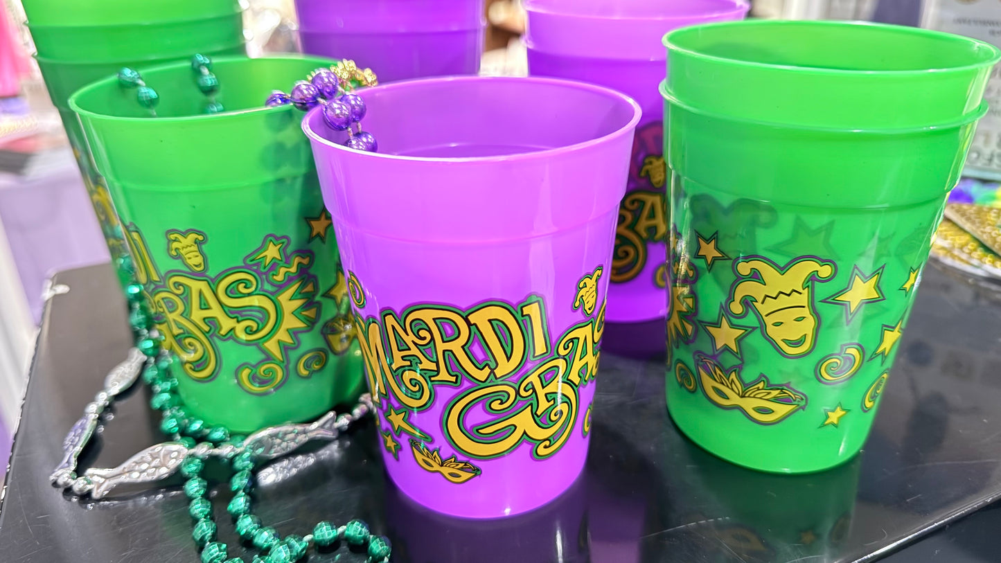 Mardi Gras cup
